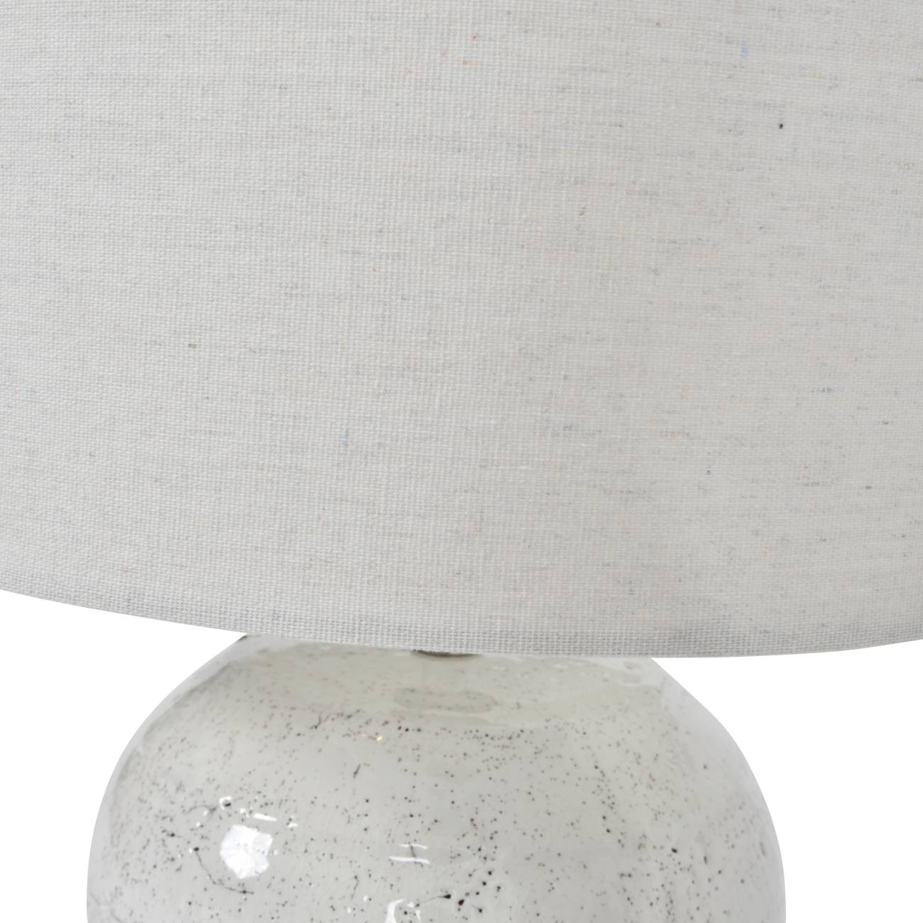 Speckle Terracotta Glazed Table Lamp